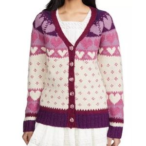 Loveshackfancy Deena Cardigan NWT